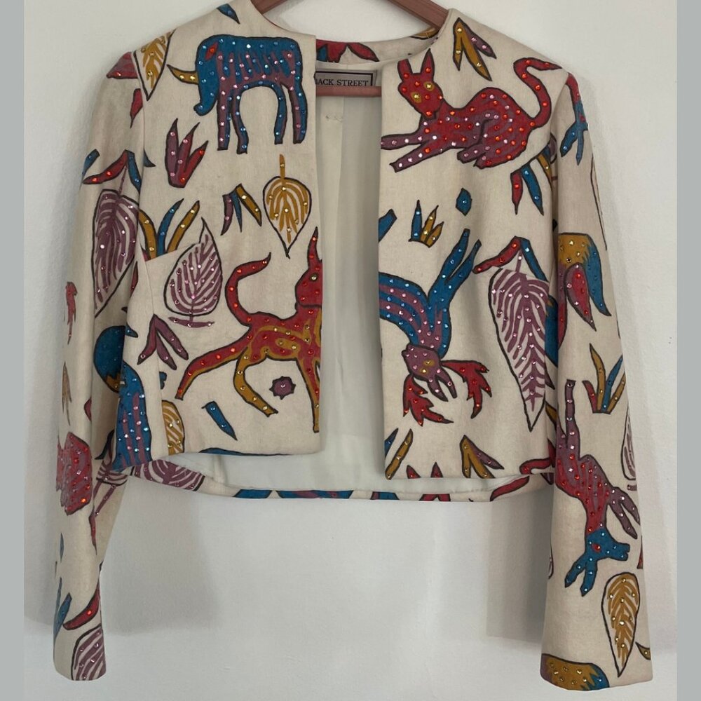 Vintage | Western crop jacket | XS